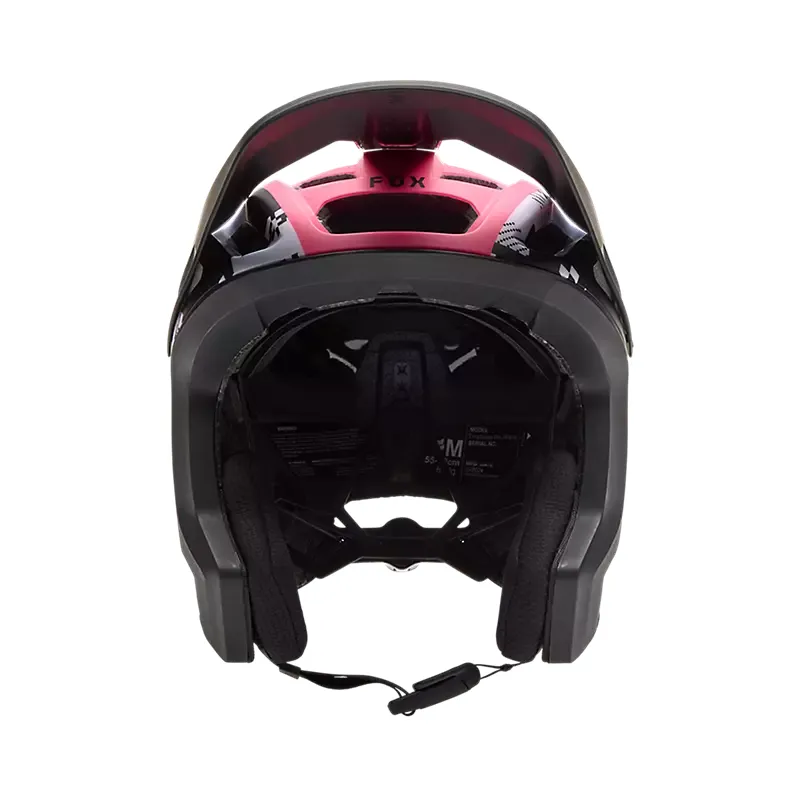 Fox Dropframe Pro Digi Image Helmet in Black/White-2